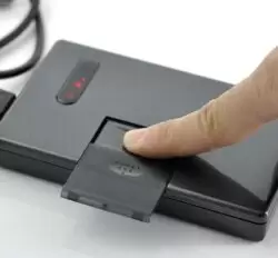 Biometric 2.5 Inch SATA HDD Enclosure