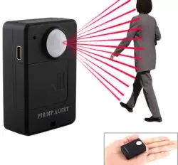 Portable Motion Sensor with GSM Alert
