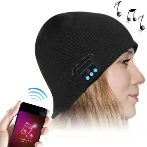 Bluetooth Headset Winter Hat, Hands-free Support