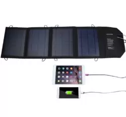 20W Portable Solar Panel w/ Dual USB