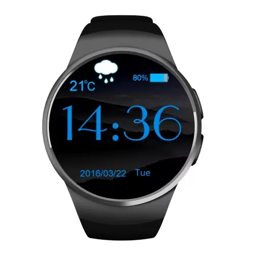 KW18 Smartwatch 1.3 inch IPS LCD Phone