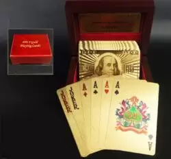Gold Playing Cards