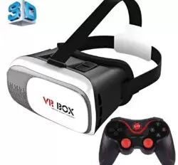 VR Box 3D Glasses w/Gamepad
