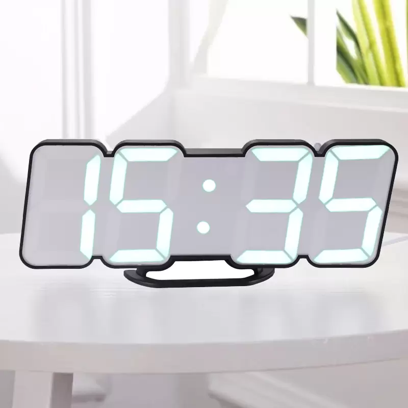 3D Digital Hanging Clock