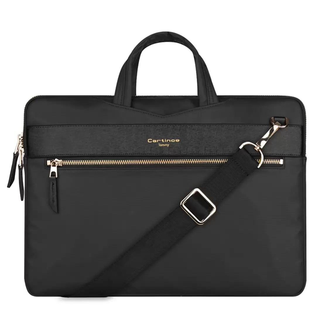 Cartinoe London Style Leather Tablet Bag 13.3in