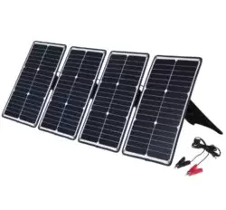 4 PCS 20W Monocrystalline Silicon Solar Power Panel Charger