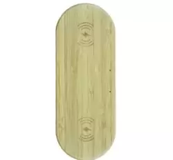 Dual Wireless Charger Bamboo iPhone