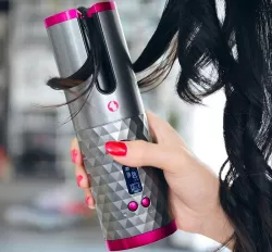 Wireless Automatic Curling Iron - Effortlessly Style Anywhere