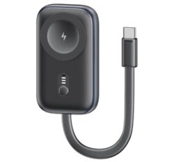 USAMS CD245 Portable Wireless Charger for Apple Watch Series - Convenience On the Go, 1200mAh