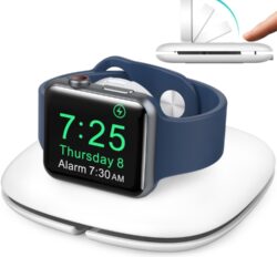 For Apple Watch AhaStyle PT126 Storage Folding Stand Plastic Charging Holder