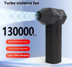Violent Turbo Fan: Powerful Cordless Blower & Vacuum with High-Speed Motor