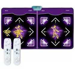 Dance Mat with Motion Sensor – Dual Player Fitness Gaming Rug for TV & PC