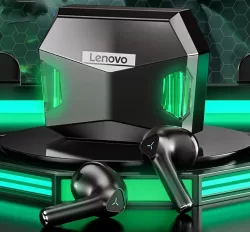 Lenovo GM5 TWS Bluetooth Wireless Sports Waterproof Noise Reduction Gaming Earphone with Mic, GM5