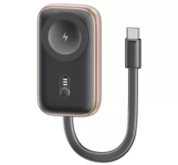 For Apple Watch Series USAMS CD245 1200mAh Portable Watch Wireless Charger with Cable, CD245