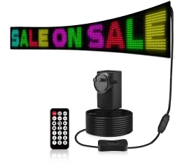 Flexible Waterproof LED Matrix Display 16x192 Pixels Programmable RGB Screen with App Control
