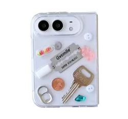 Epoxy Acrylic PC Folding Phone Case for Apple iPhone Duo